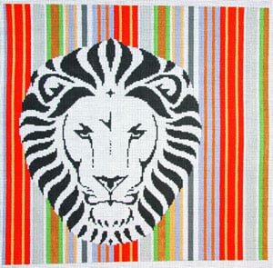 click here to view larger image of Lion (hand painted canvases)