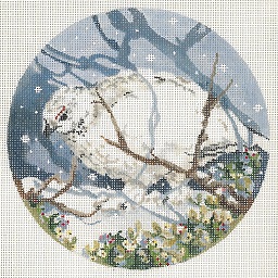 click here to view larger image of Ptarmigan Ornament (hand painted canvases)