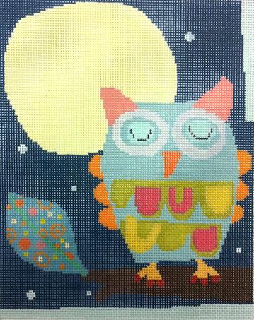 click here to view larger image of Night Owl (hand painted canvases)