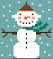 click here to view larger image of Snowboy (hand painted canvases)
