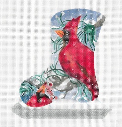 click here to view larger image of Cardinals Ice Skate (hand painted canvases)