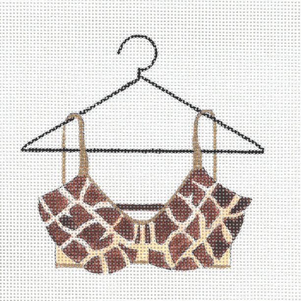click here to view larger image of Giraffe Bra (hand painted canvases)