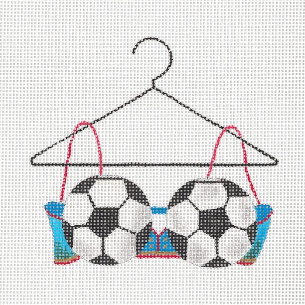 click here to view larger image of Soccer Mom Bra (hand painted canvases)