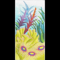 click here to view larger image of Anemone Undersea EGC (hand painted canvases)