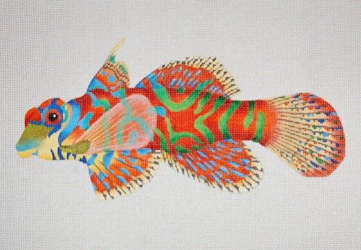 click here to view larger image of Mandarin Fish (hand painted canvases)