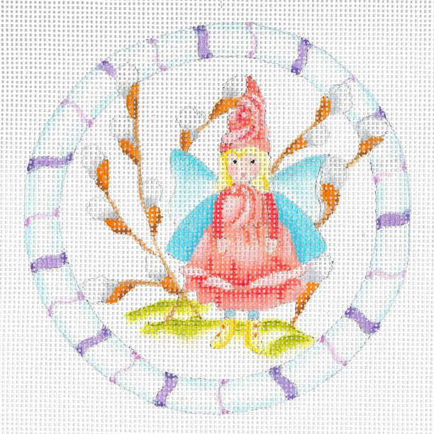click here to view larger image of Forest Rose Fairy (hand painted canvases)