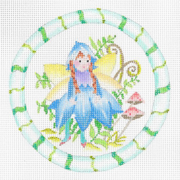 click here to view larger image of Forest Bluebell Fairy (hand painted canvases)