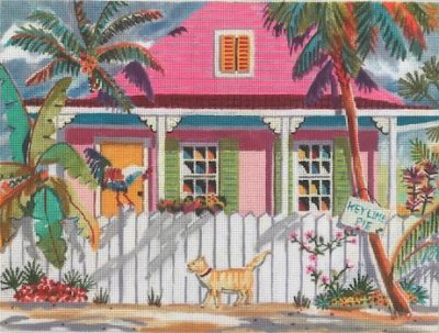click here to view larger image of Key West Characters (hand painted canvases)