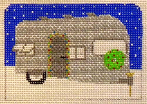 click here to view larger image of Airstream Holiday (hand painted canvases)