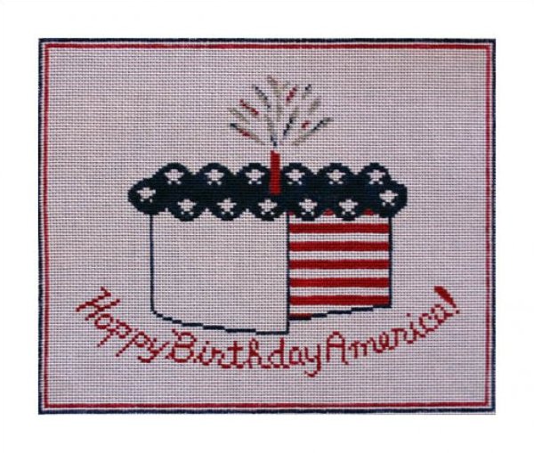 click here to view larger image of Happy Birthday America (hand painted canvases)