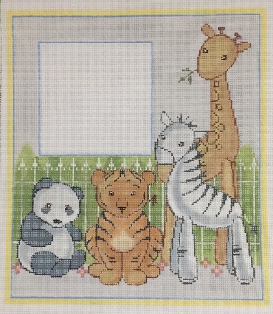 click here to view larger image of Lucy & Leos Friends Picture Frame (hand painted canvases)
