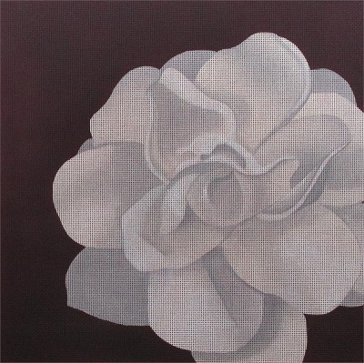 click here to view larger image of Camellia (hand painted canvases)
