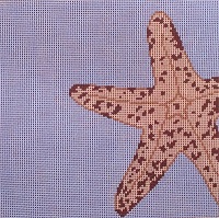 click here to view larger image of Coastal Starfish (hand painted canvases)