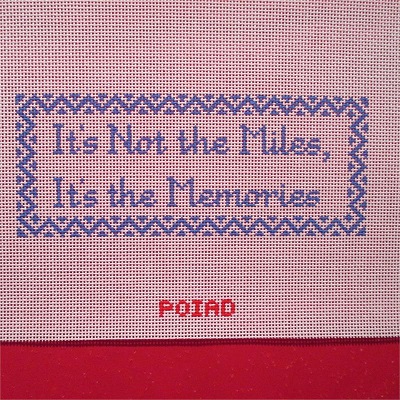 click here to view larger image of It's not the miles.... Memories (hand painted canvases)