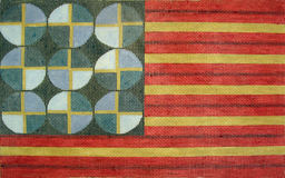 click here to view larger image of Penny Flag (hand painted canvases)
