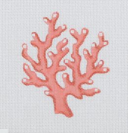 click here to view larger image of Seaside Coral - Coral (hand painted canvases)