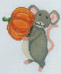 click here to view larger image of Mouse Pumpkin (hand painted canvases)