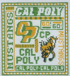 click here to view larger image of University of California Cal Poly (hand painted canvases)