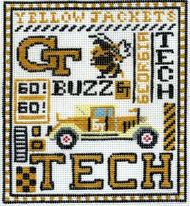click here to view larger image of Georgia Tech (hand painted canvases)