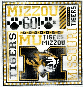 click here to view larger image of Missouri University (hand painted canvases)