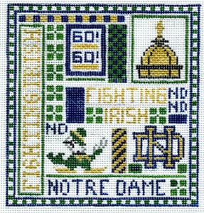 click here to view larger image of Notre Dame (hand painted canvases)