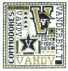 click here to view larger image of Vanderbilt (hand painted canvases)