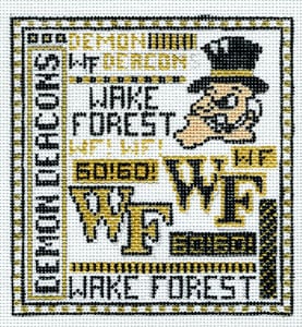 click here to view larger image of Wake Forest (hand painted canvases)