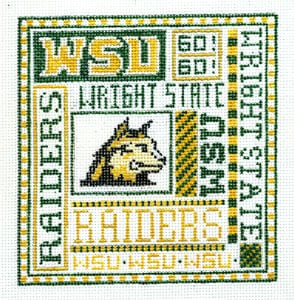 click here to view larger image of Wright State (hand painted canvases)