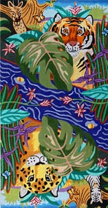 click here to view larger image of Jungle Safari (hand painted canvases)