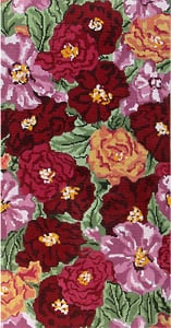 click here to view larger image of Peonies (hand painted canvases)