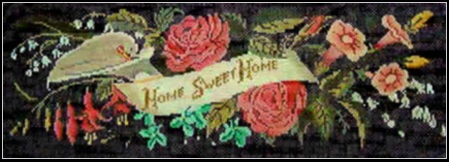 click here to view larger image of Home Sweet Home (hand painted canvases)