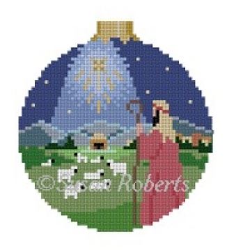click here to view larger image of Shepherd Nativity Ornament (hand painted canvases)
