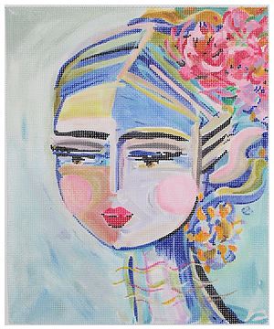 click here to view larger image of Warrier Girl (hand painted canvases 2)