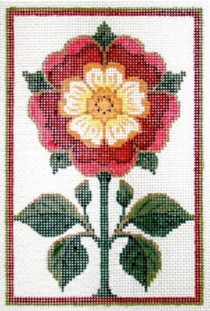click here to view larger image of England Tudor Rose Stitch Guide (books)