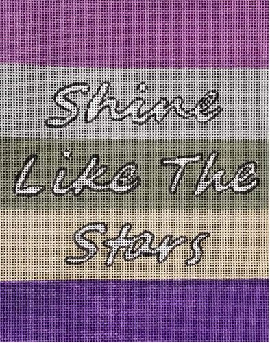 click here to view larger image of Shine Like the Stars (hand painted canvases)