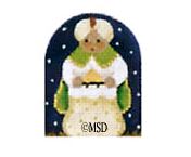 click here to view larger image of Nativity Thimble 3rd King - 18M (hand painted canvases)