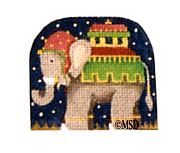 click here to view larger image of Nativity Thimble Elephant - 24M (hand painted canvases)