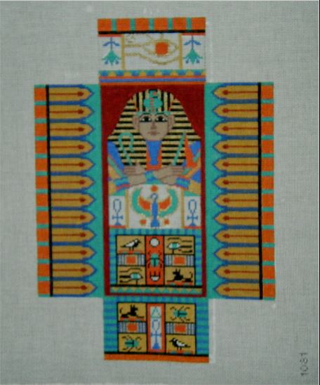 click here to view larger image of King Tut Brick Cover  (hand painted canvases)