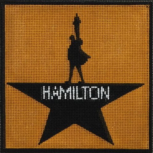 click here to view larger image of Hamilton (hand painted canvases)