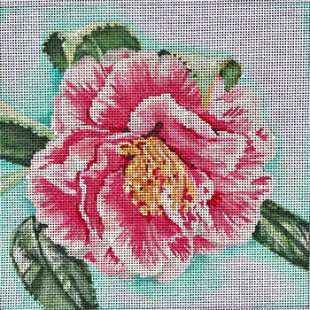 click here to view larger image of Pink Camellia (hand painted canvases)