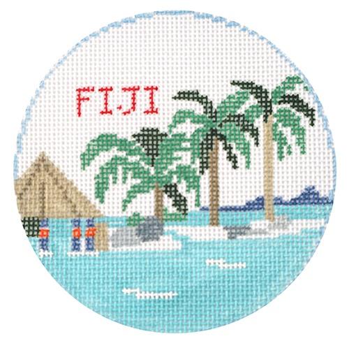 click here to view larger image of Fiji  (hand painted canvases)
