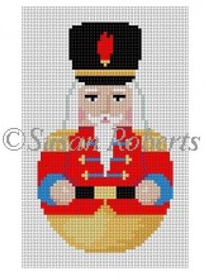 click here to view larger image of Roly Poly Soldier (hand painted canvases)