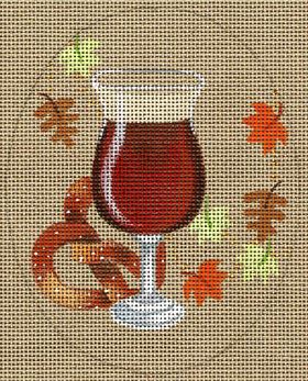 click here to view larger image of Brazen Brown Ale Stitch Guide (hand painted canvases)