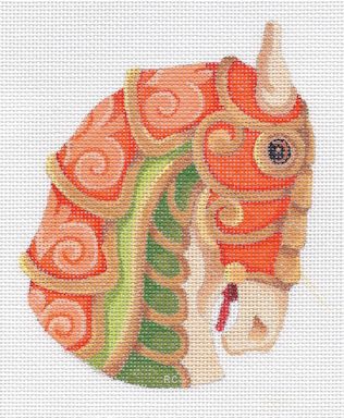 click here to view larger image of Horse Head 3 (hand painted canvases)