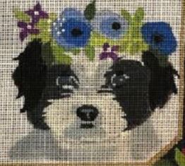 click here to view larger image of Flower Girls - Havanese (hand painted canvases)