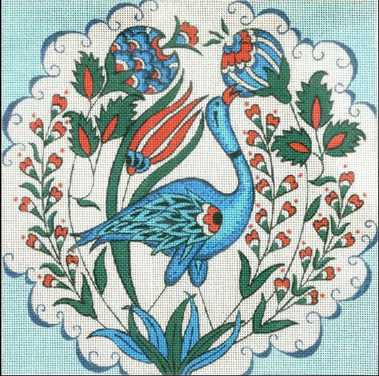 click here to view larger image of Intricate Talavera (hand painted canvases)