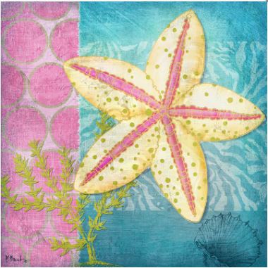 click here to view larger image of Fantasy Reef I  (hand painted canvases)