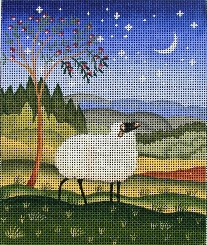 click here to view larger image of Night Sheep (hand painted canvases)