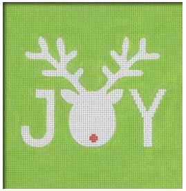 click here to view larger image of Reindeer Joy (hand painted canvases)