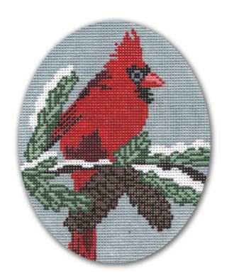 click here to view larger image of Cardinal - Male (hand painted canvases)